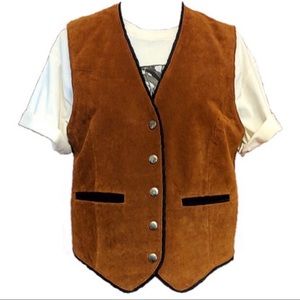 SALE!! Scully Suede Western Vest Medium EUC!!